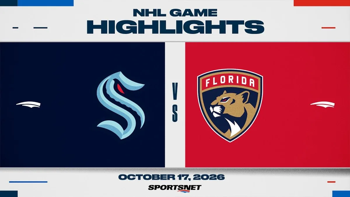 NHL Highlights: Panthers 8, Kraken 3