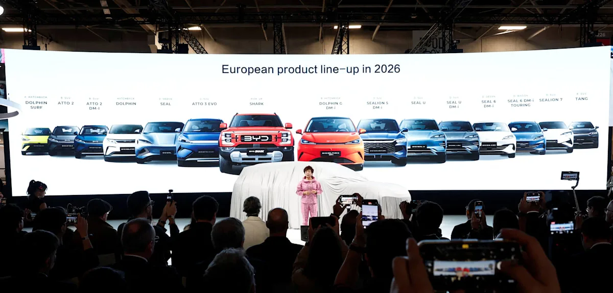 Chinas E-Autos gewinnen schnell Marktanteile in Deutschland