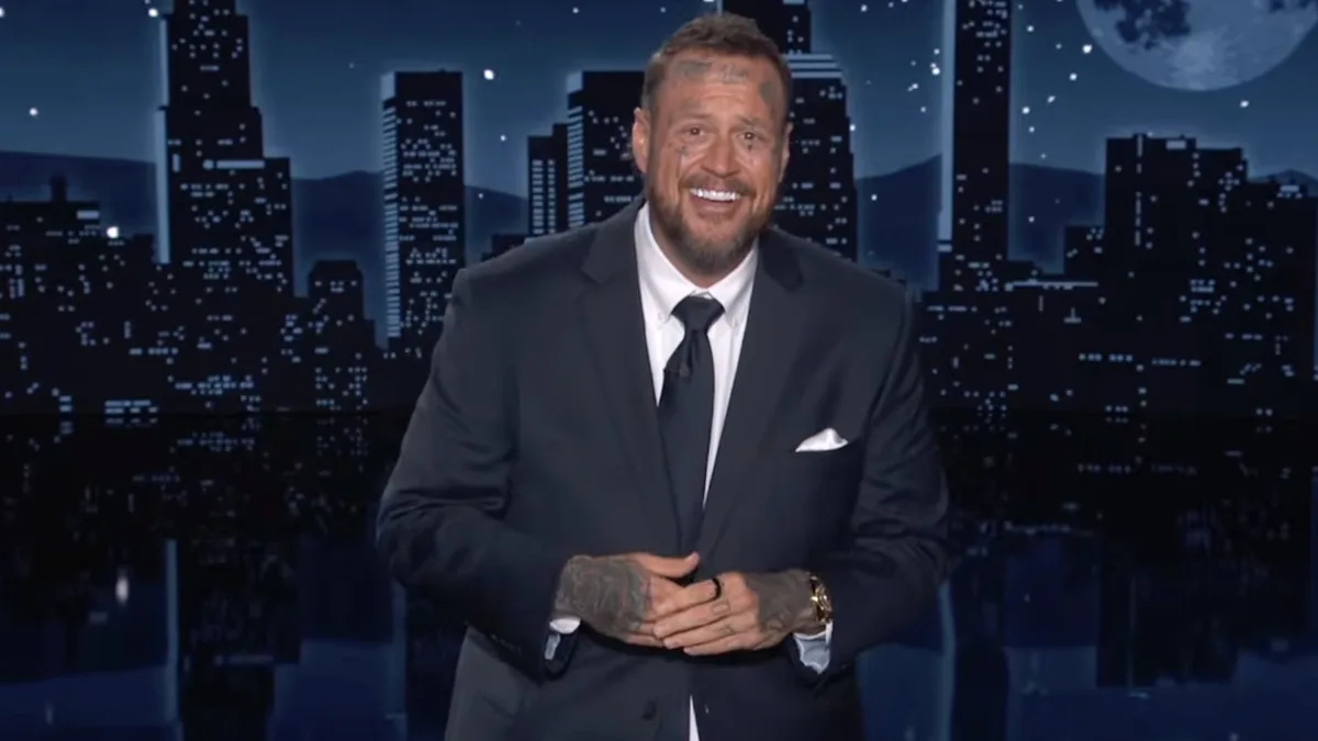 Jelly Roll Mocks Donald Trump's Weight on ‘Jimmy Kimmel Live!’