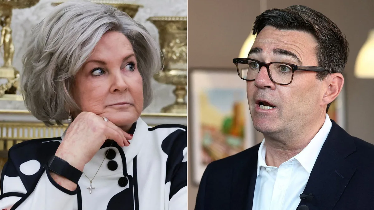 Burnham 'exchanged messages' with impersonator pretending to be Trump official