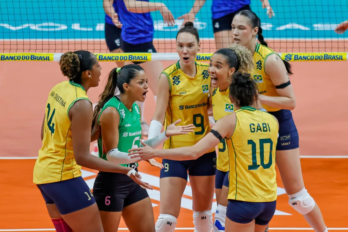 Brasil vence o Chile e está a uma vitória de vaga nos Jogos de Los Angeles
