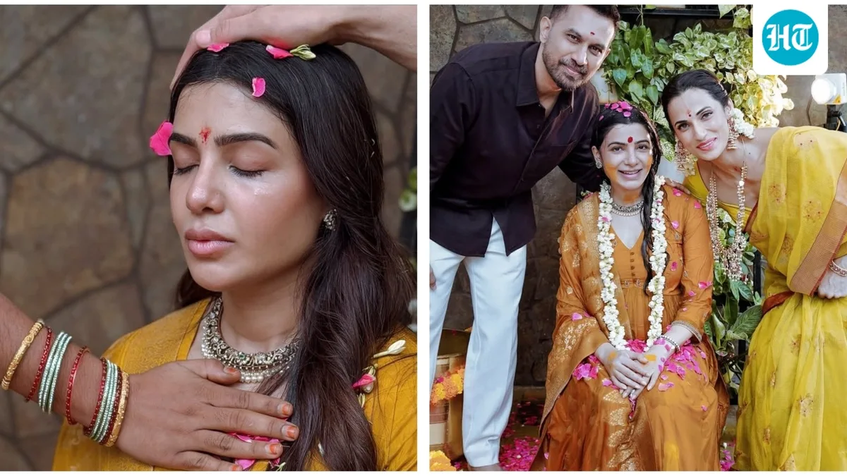 Samantha Ruth Prabhu shares pics from intimate seemantham ceremony with Raj Nidimoru: ‘Every mantra had a purpose’