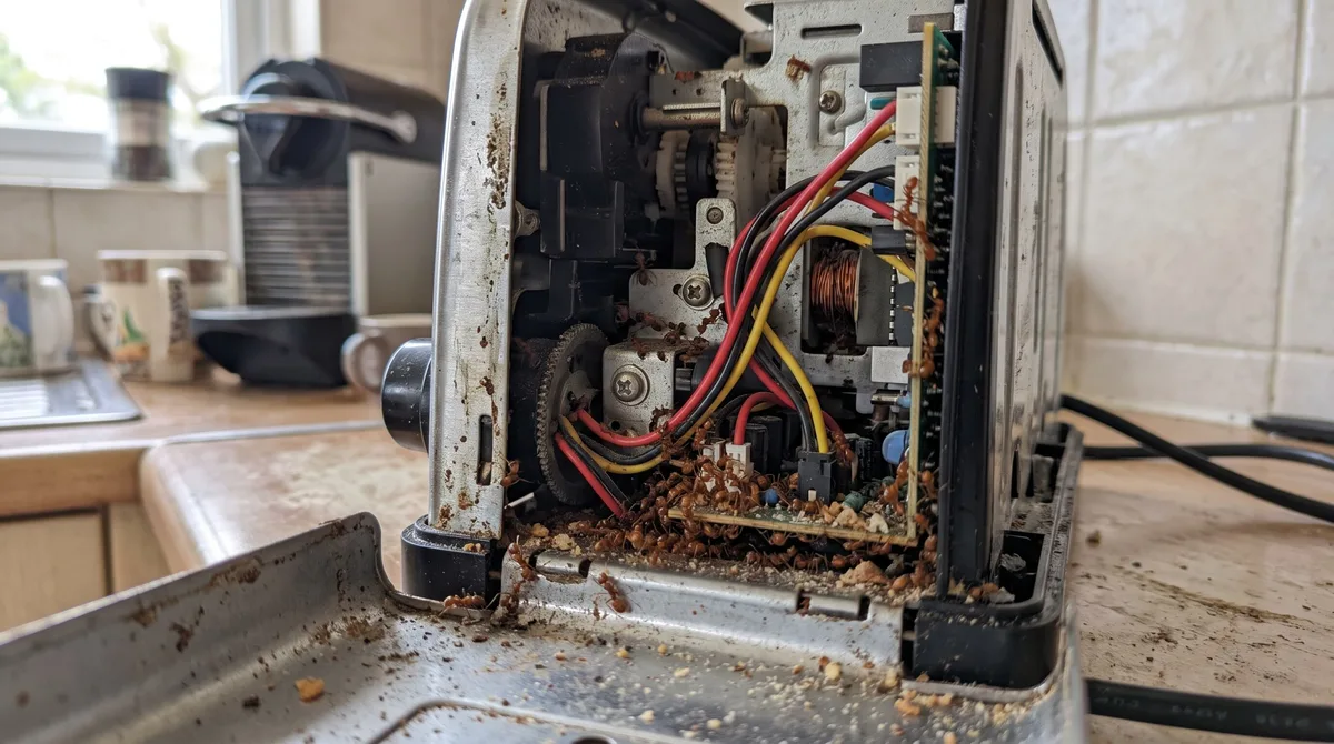 Hormiga loca: la plaga que invade electrodomésticos y causa cortocircuitos en casas
