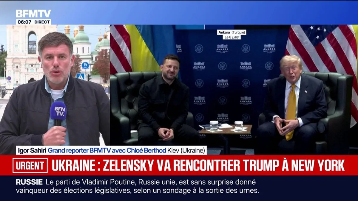 Volodymyr Zelensky dit avoir convenu avec Donald Trump d'une rencontre à New York