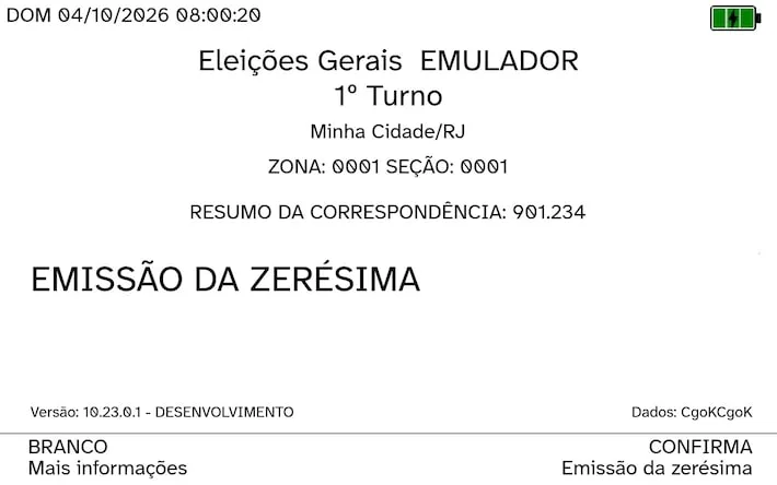 Simulador de Votação exibe código do app da urna eletrônica; TSE afirma intenção