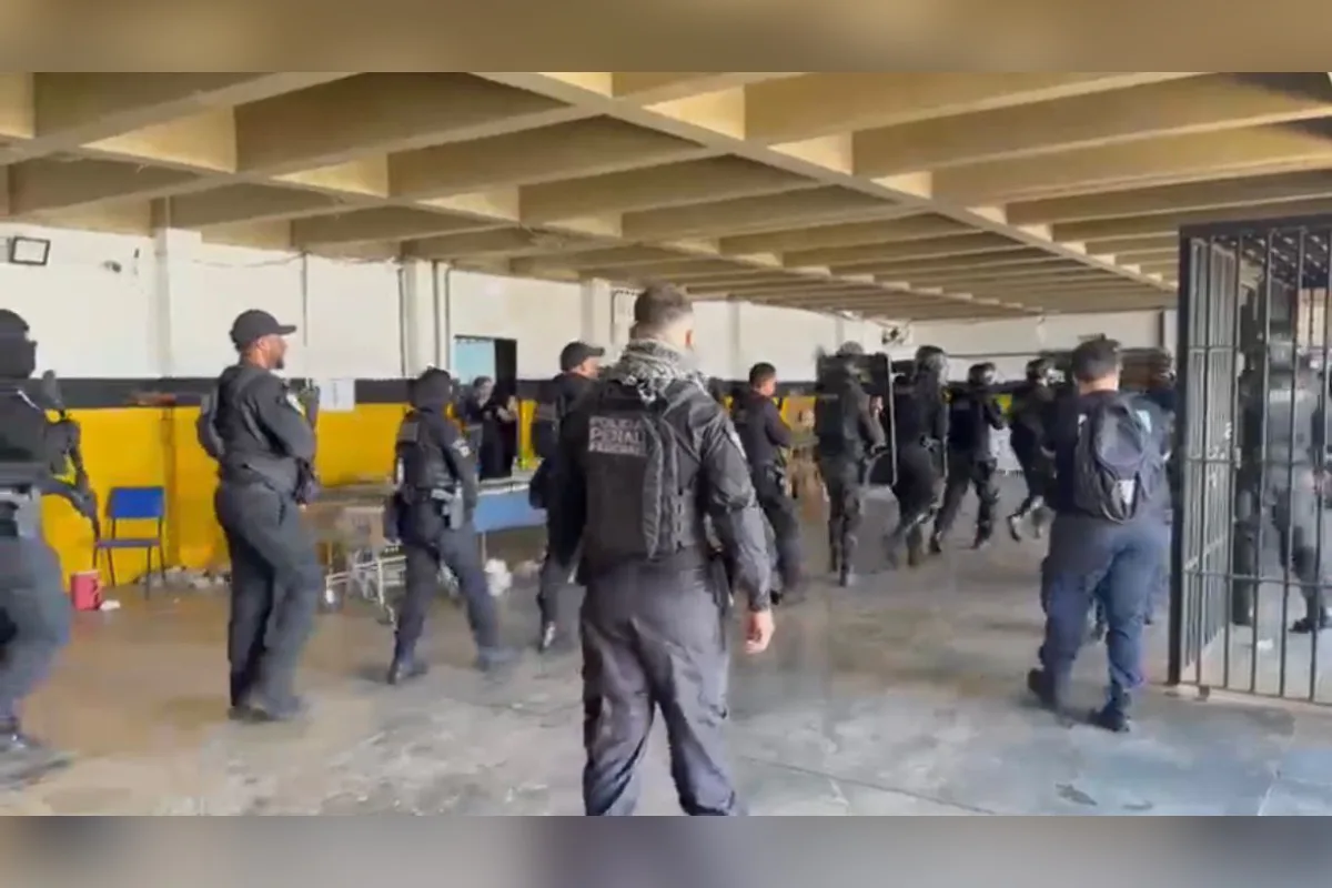 Operação da Polícia Penal mira presídio de Campo Grande após apoio a facção