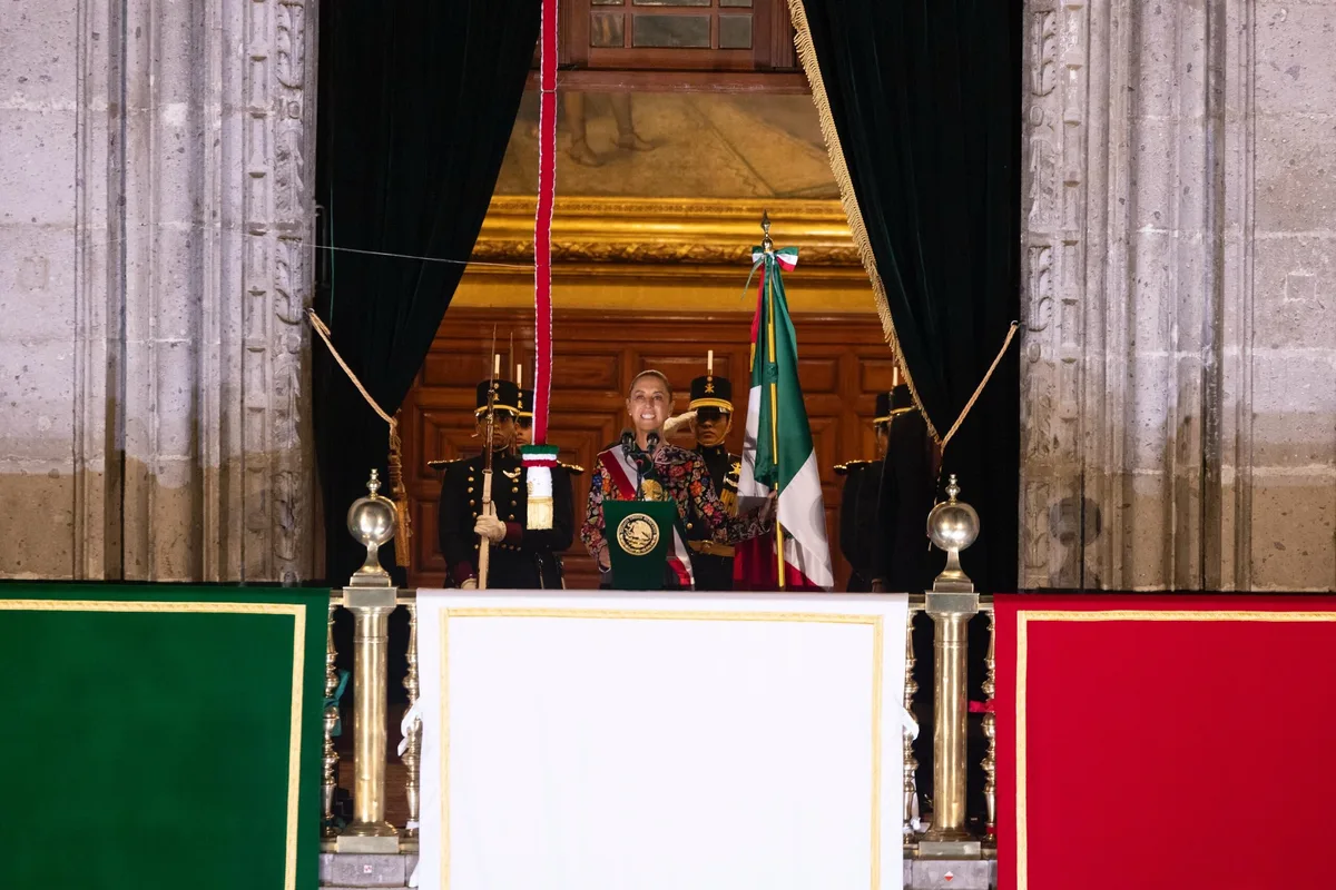 ‘Viva México libre y soberano’: ¿Qué dijo Claudia Sheinbaum en su segundo Grito de Independencia?