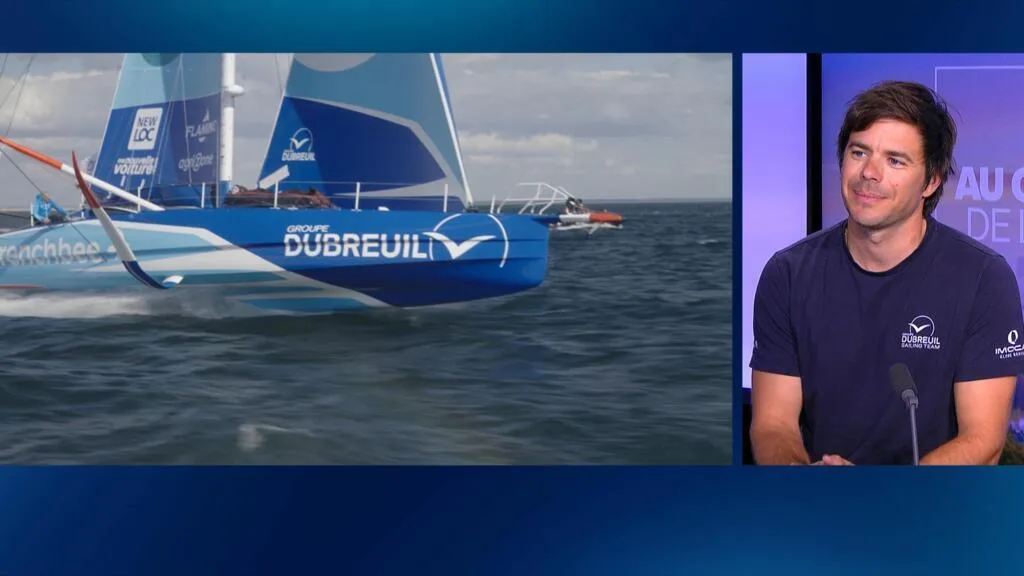 Voile : nouveau bateau et nouvelle ambition pour Sébastien Simon avant la Route du Rhum