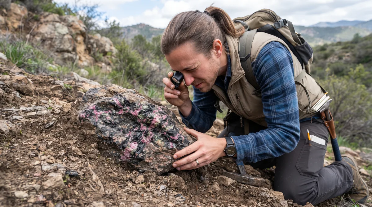 O que procurar em uma rocha antes de imaginar que ela pode conter uma pedra preciosa? As características geológicas que podem revelar um depósito escondido