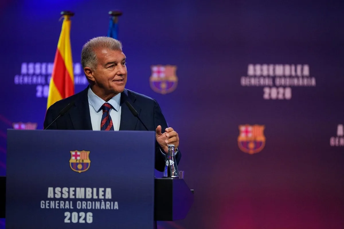 Laporta pide al socio aprobar más deuda para ir "un paso por delante" de los rivales