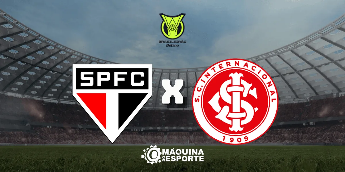 São Paulo x Internacional: Onde assistir ao jogo da 28ª rodada do Brasileirão