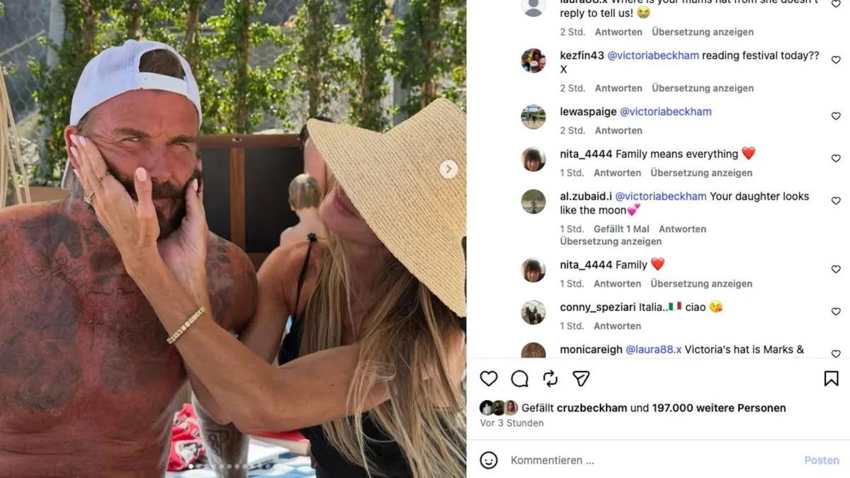 Leute von heute : Fans fordern höheren Sonnenschutz für David Beckham