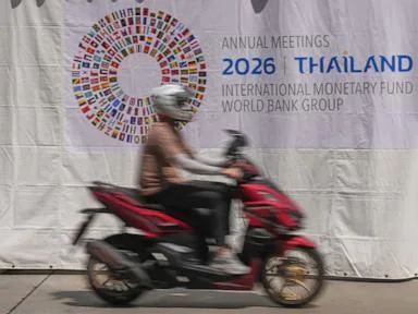 IMF raises its forecast for world growth this year but warns of risks from AI boom and debt