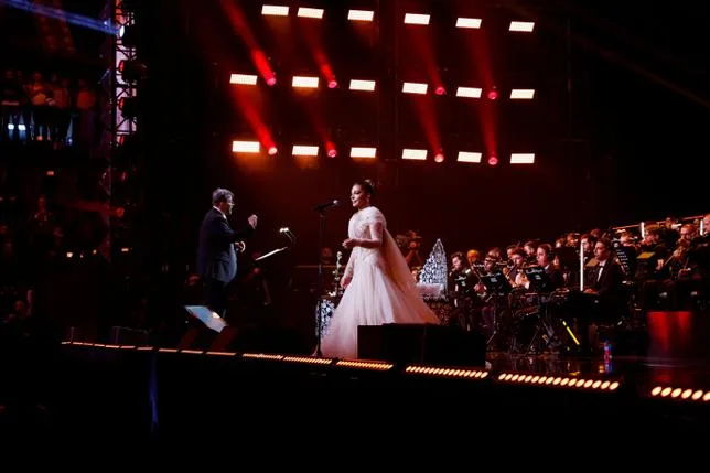 En Syrie, le retour de la chanteuse Assala, symbole de la “renaissance” du pays