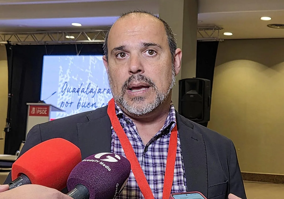 Bellido, «satisfecho» con el acuerdo con Ferraz tras los cambios en las listas de Guadalajara