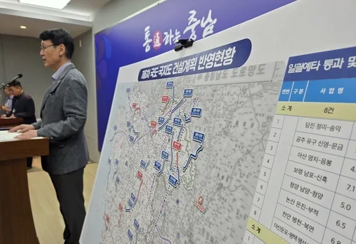 충남 국도·국지도 8개 사업 예타 통과…1조1천609억원 규모