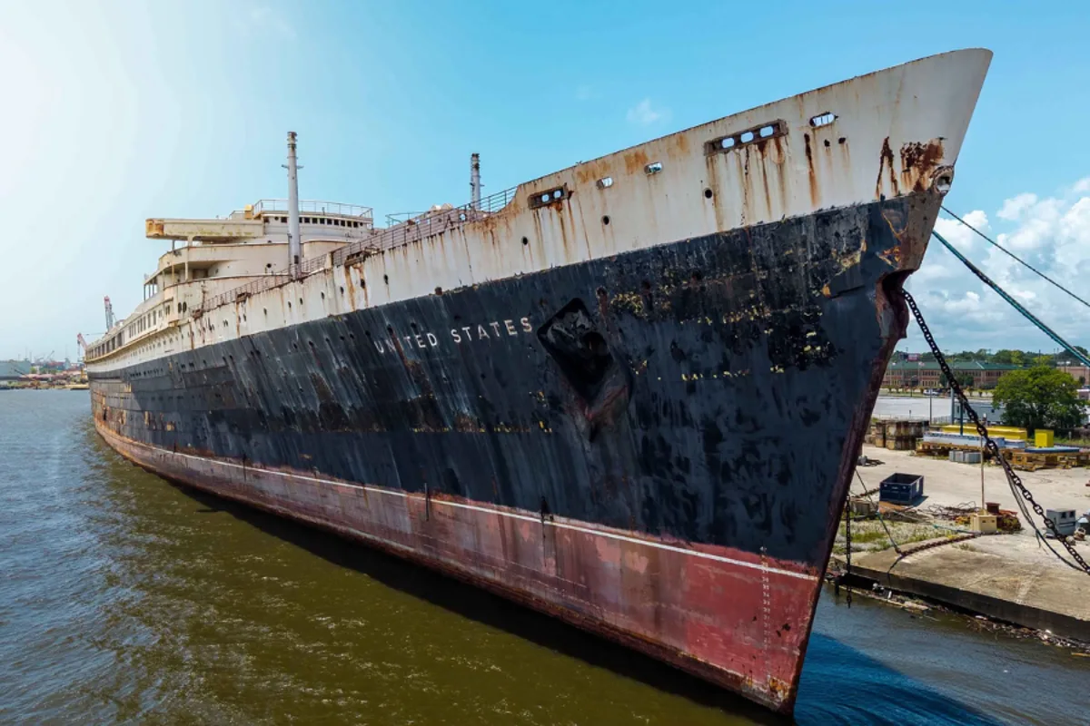 SS United States finally learns when it will be sent to the bottom of the sea after years-long fight