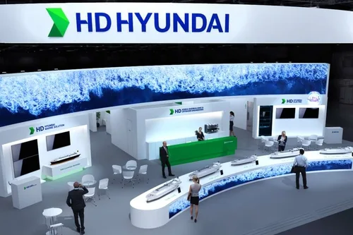 HD현대·한화오션, 세계최대 가스전시회 참가…차세대 기술 선봬