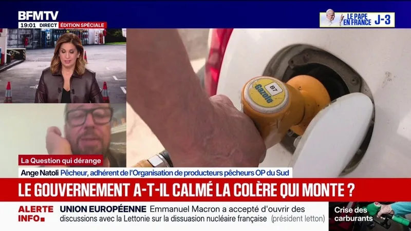 Aides annoncées par le gouvernement: "Cela reste un plâtre sur une jambe de bois", juge Ange Natoli, pêcheur et adhérent de l'Organisation de producteurs pêcheurs OP du Sud
