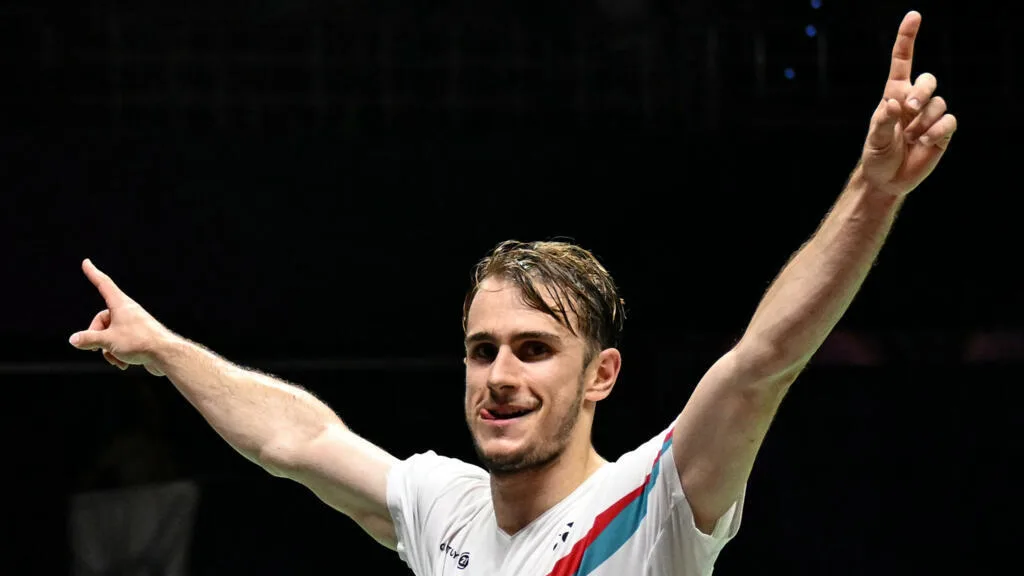 Badminton : Alex Lanier, premier Français sacré champion du monde