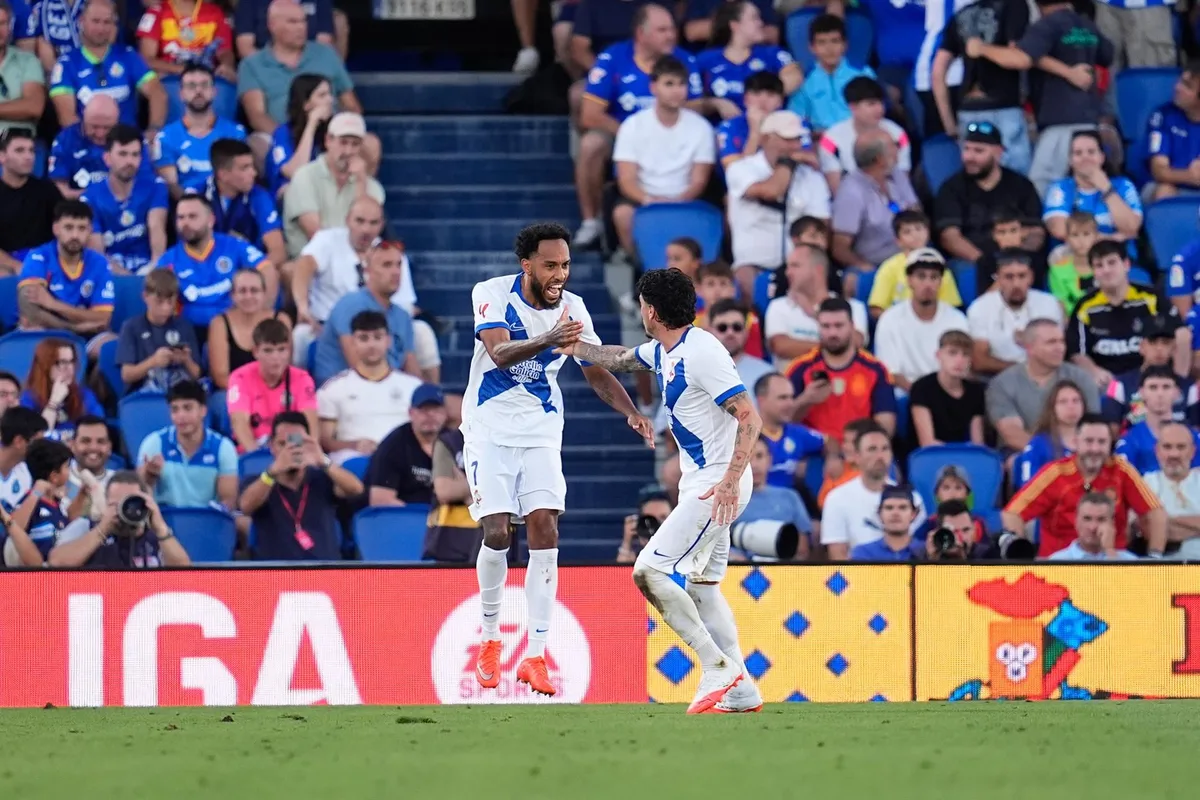 (Crónica) El Getafe se topa también con Aubameyang y el Celta y el Málaga siguen sin ganar