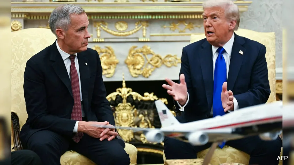 "Want Benefits Of Being A State Without Being One": Trump Hits Back At Canada