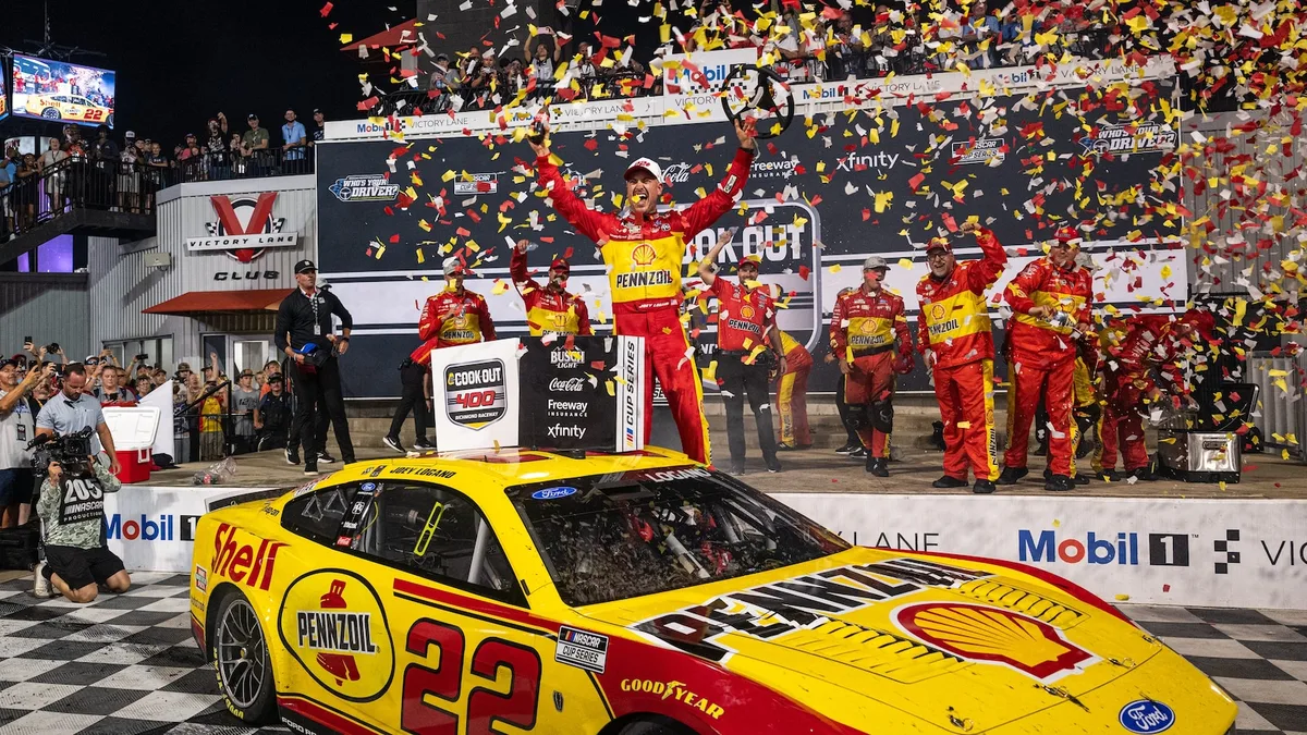 Joey Logano and Team Penske are making a push for NASCAR points as the Chase approaches