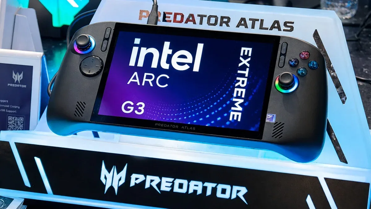 Consoles portáteis devem receber chips Intel Arc G3 focado em custo-benefício