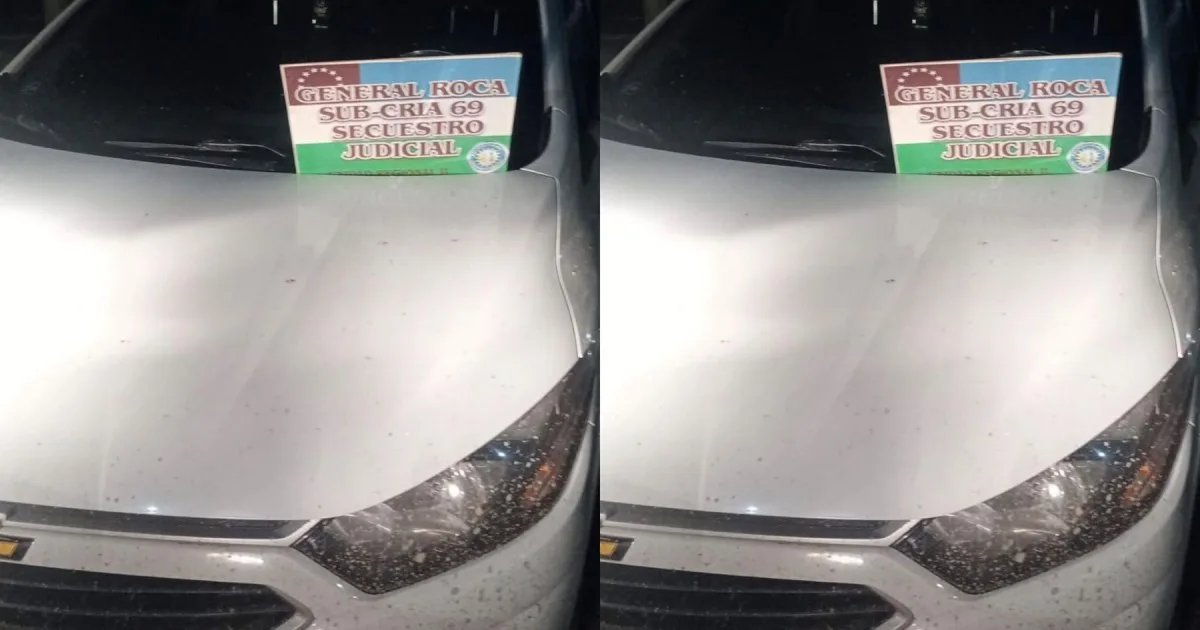 Recuperaron un auto que tenía pedido de secuestro por robo en Roca
