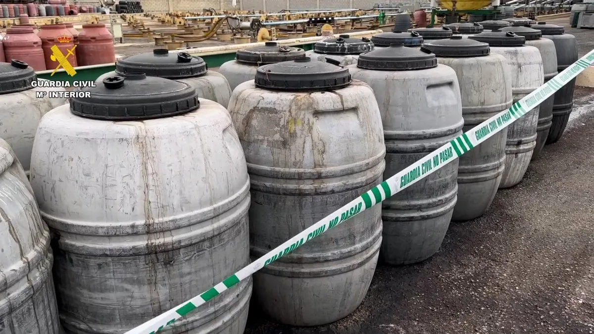 Detenido por estafar más de 1,5 millones de euros a productores y agricultores de aceituna de Huelva y Sevilla