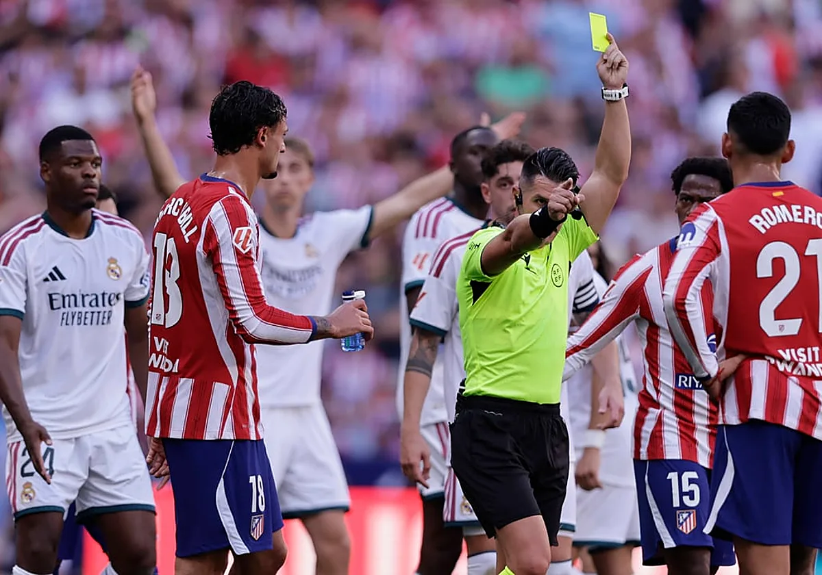 Iturralde González habla alto y claro sobre la polémica arbitral del Atlético de Madrid - Real Madrid: «Es roja»