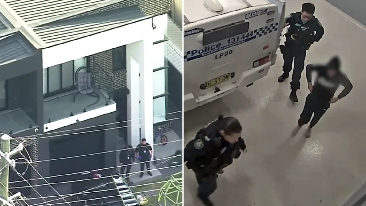 Teenager charged with murder after drone allegedly links him to mistaken-identity Sydney shooting