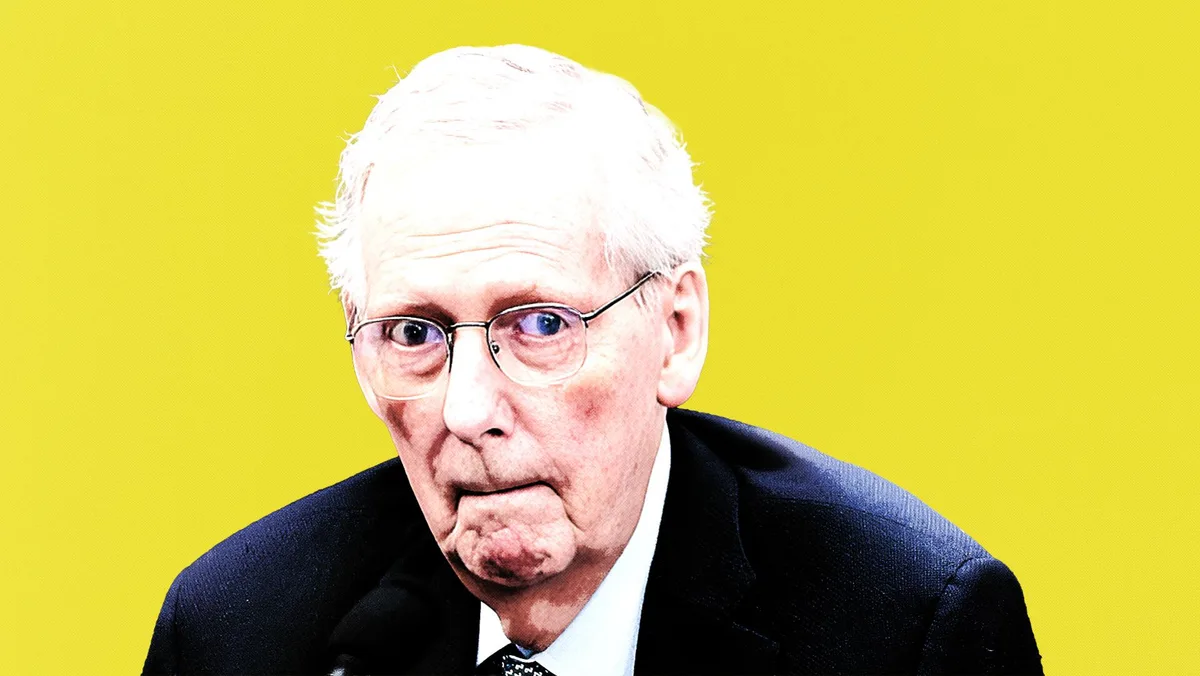 Mitch McConnell, 84, Caught Freezing Up in Shock New Video