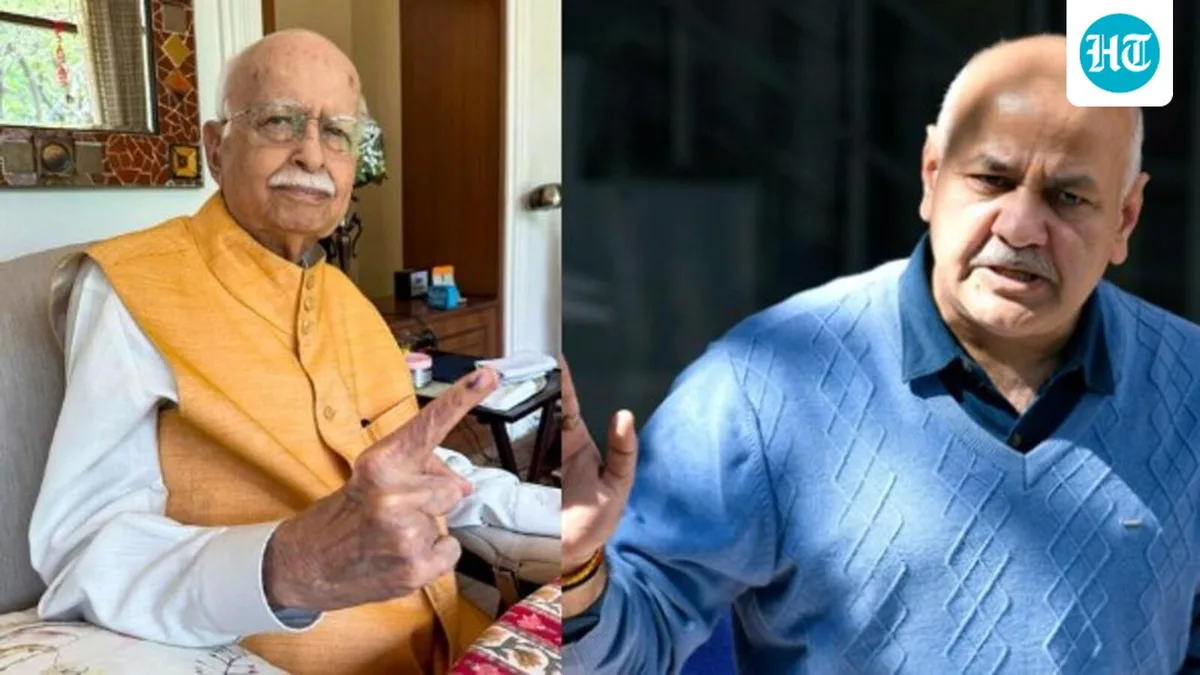 LK Advani, Manish Sisodia, Kailash Gahlot among Delhi voters served SIR notices
