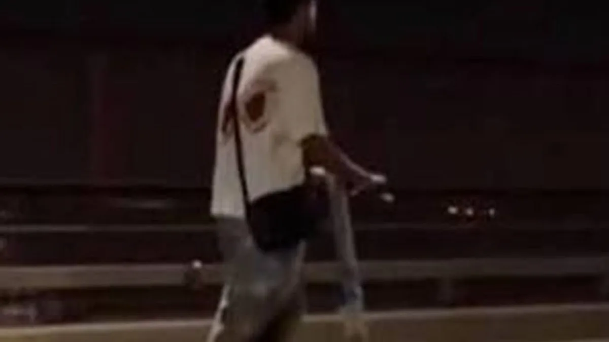 Bloqueio de trotineta permitiu detenção de homem que circulou em contramão na Ponte 25 de Abril