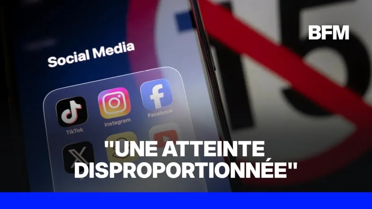 Le Conseil constitutionnel censure l'interdiction des réseaux sociaux aux moins de 15 ans car elle porte "une atteinte disproportionnée" à leur liberté d'expression