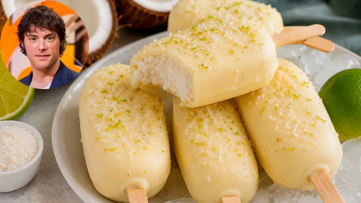Jordi Cruz, chef: “Un buen helado casero lleva 250ml de agua de coco, 500g de yogur griego y 1g de sal”