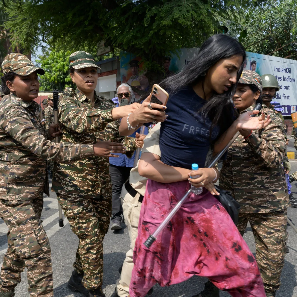 Indian Police Round Up Protest Leaders and Lock Down Delhi