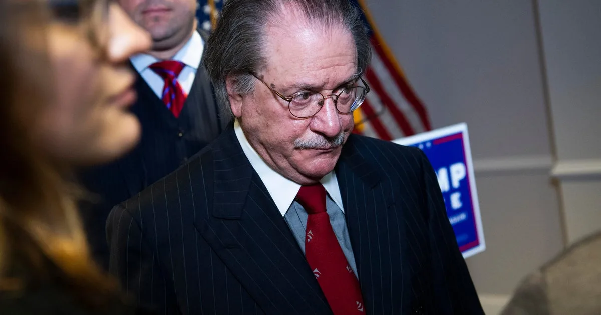 Joe diGenova resigns from DOJ after overseeing "grand conspiracy" probe