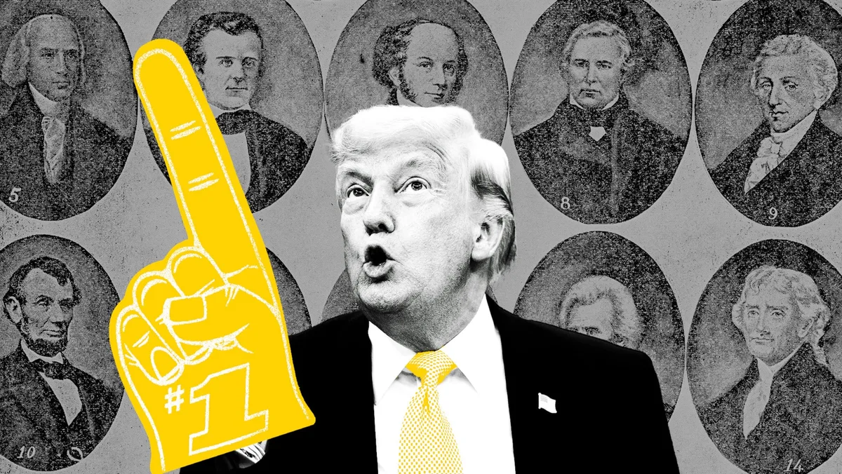 Trump Posts Bizarre Ranking of America’s Greatest Presidents