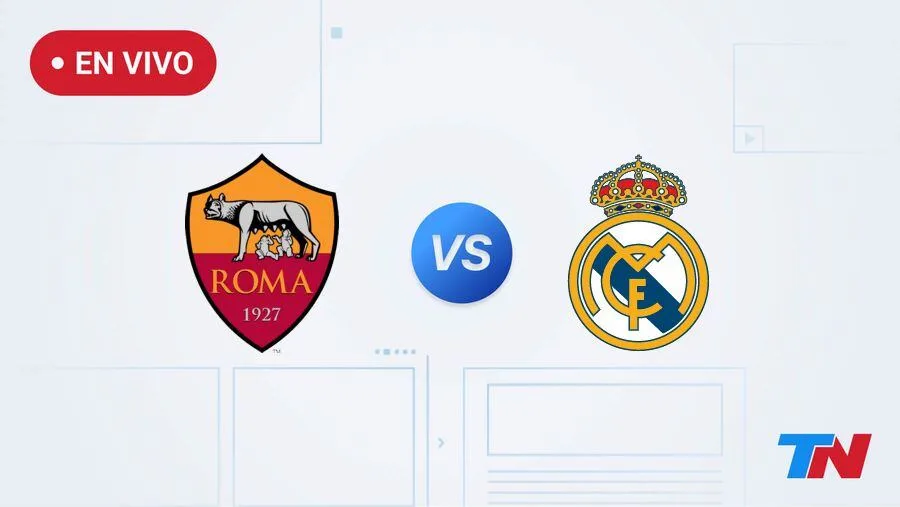 Roma vs Real Madrid en vivo por la fecha 2 de la Champions League: hora, dónde ver y formaciones