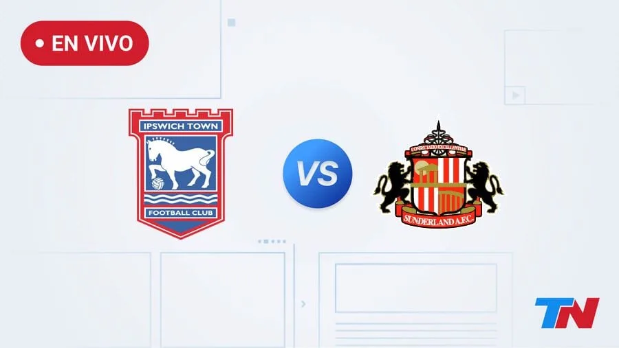 Ipswich vs Sunderland en vivo por la fecha 1 de la Premier League: hora, dónde ver y formaciones