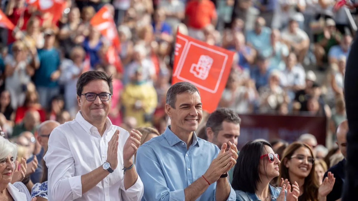 Vídeo | Pedro Sánchez interviene en un acto en Fuenlabrada tras la celebración del Comité Federal