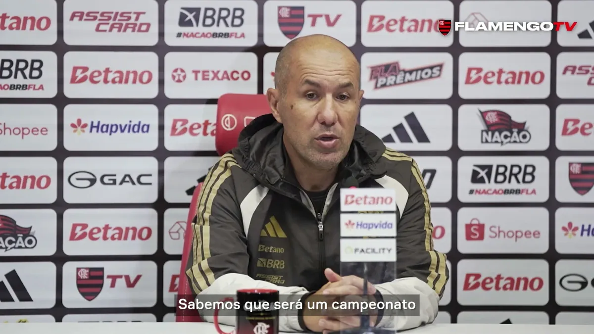 Jardim vê crescimento do Fla e pede sobriedade: “Temos que gerir os momentos”