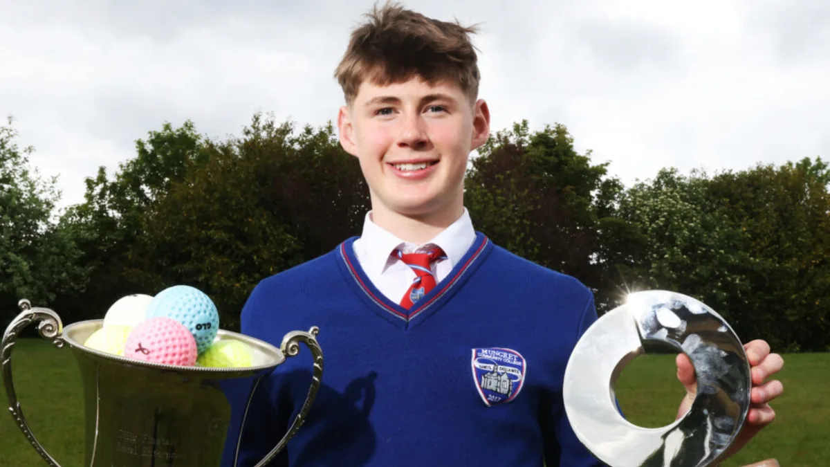 Meet Cathal Sweeney, 16, who turned a glow-in-the-dark ball into €40,000