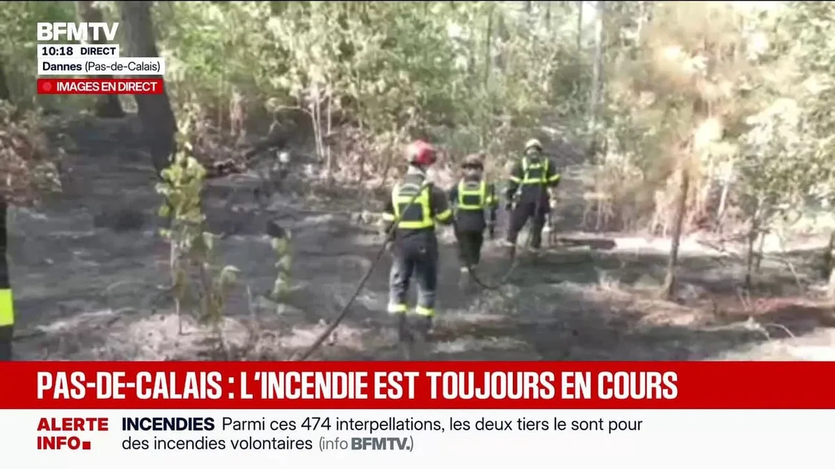 À Dannes, la situation toujours sous surveillance