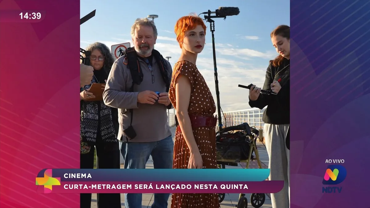 Curta-metragem reúne profissionais catarinenses e estreia nesta quinta