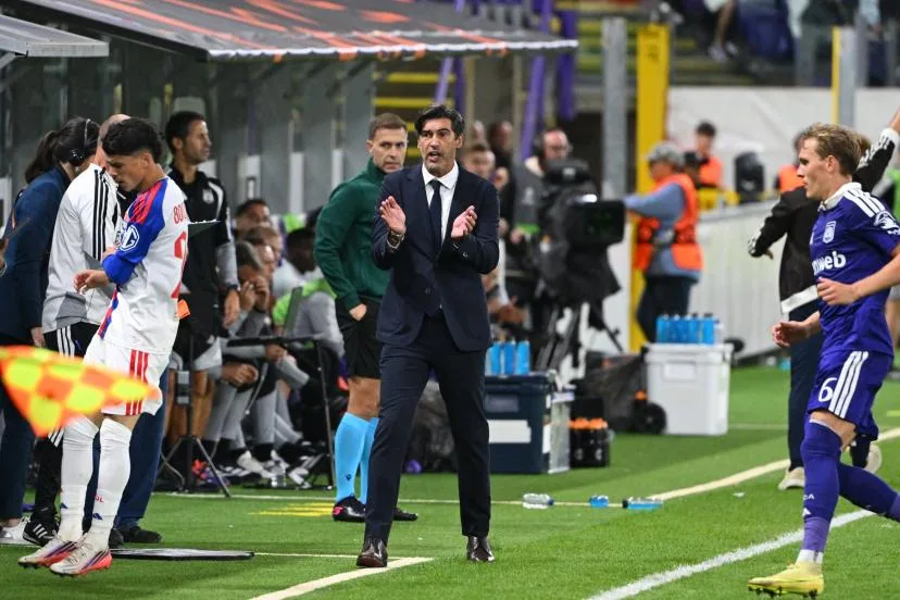 Paulo Fonseca, entraîneur de l'OL, après la victoire de son équipe contre Anderlecht en Ligue Europa : « On a mérité de gagner »