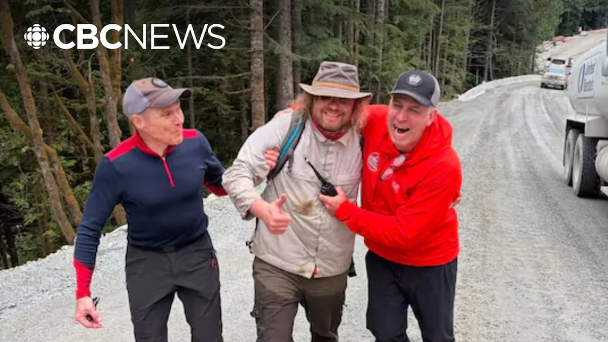 B.C. man lost for 5 nights in mountains near Squamish shares survival story