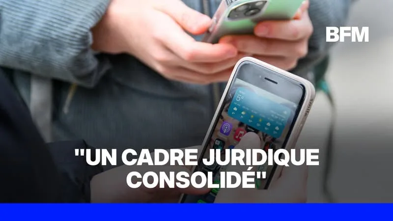 L'interdiction des téléphones portables dans les lycées "pourra être effective dès la rentrée"